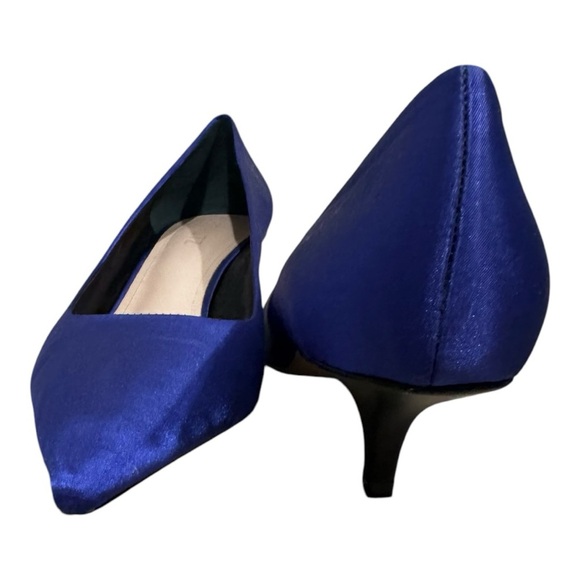 SCHUTZ Elegant Blue Satin Women's Heels US9 - Picture 2 of 4